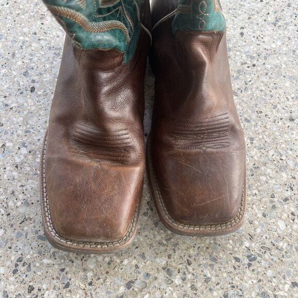 CODY JAMES Men's Leather Boots Hoverfly Broad Square Toe Western Boots 10.5 D - Picture 4 of 9